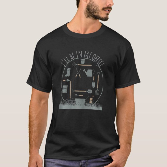 Camiseta Las mujeres divertidas jardineras diciendo herrami (Anverso)
