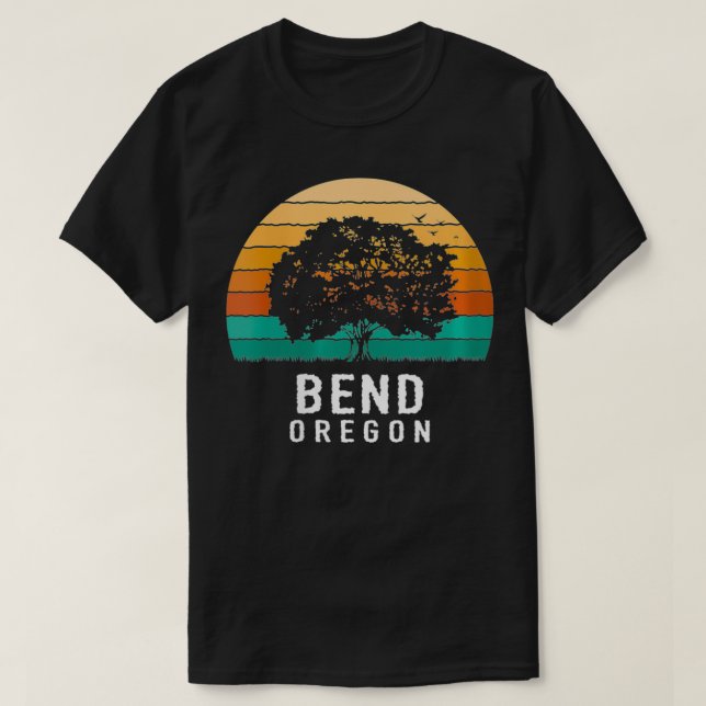 Camiseta Las mujeres doblan el recuerdo del atardecer vinta (Diseño del anverso)