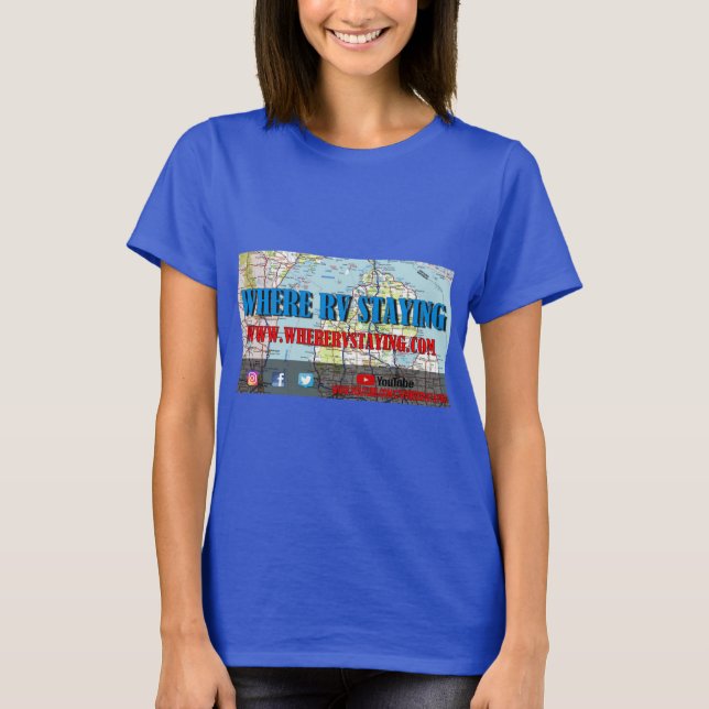Camiseta Las mujeres, donde los RV se quedan con la camiset (Anverso)