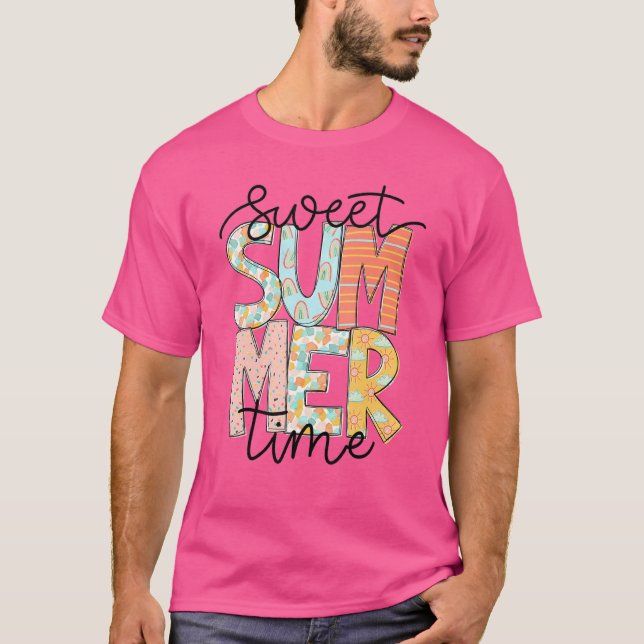 Camiseta Las mujeres dulces en verano verano vacaciones de  (Anverso)