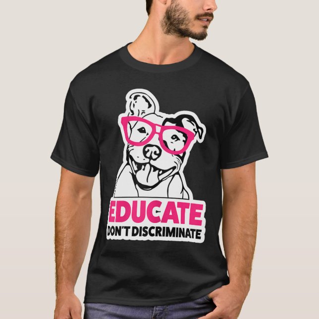 Camiseta Las mujeres educadas no discriminan a las mujeres  (Anverso)