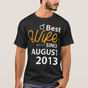Camiseta Las mujeres en el 7° aniversario del Boda dan el r