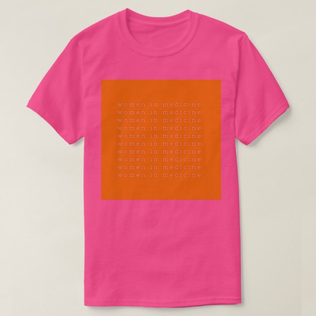 Camiseta Las mujeres en la medicina DO MD Enfermera de EMT  (Diseño del anverso)