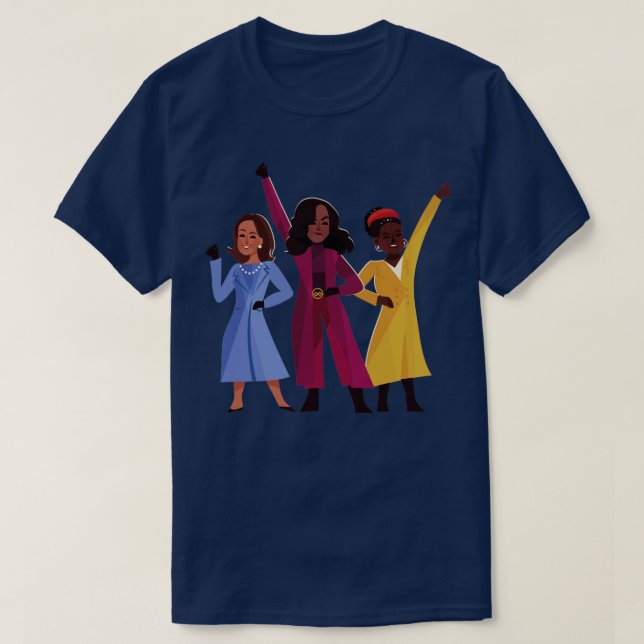 Camiseta Las mujeres en la secuela (Diseño del anverso)