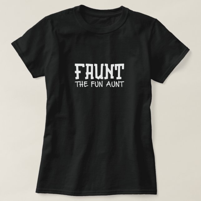 Camiseta Las Mujeres Faunan Con Las Mujeres De La Tía Diver (Diseño del anverso)