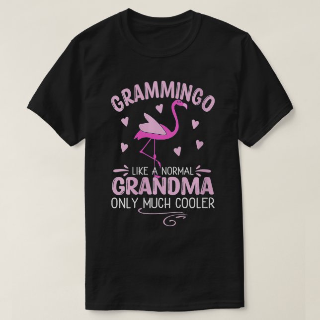 Camiseta Las mujeres GLAMMINGO Como Una Abuela Normal Sólo  (Diseño del anverso)