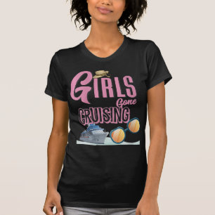 Camiseta Las mujeres Gorras Chicas se fueron de crucero