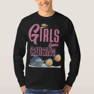 Camiseta Las mujeres Gorras Chicas se fueron de crucero