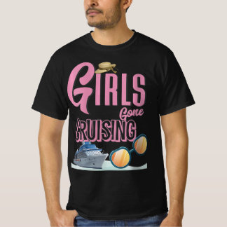 Camiseta Las mujeres Gorras Chicas se van de paseo