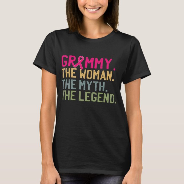 Camiseta Las Mujeres Grammy La Mujer El Mito La Leyenda (Anverso)