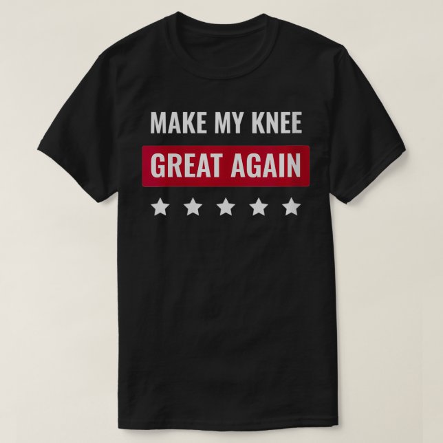 Camiseta Las mujeres hacen que mi rodilla sea grande otra v (Diseño del anverso)
