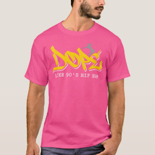 Camiseta Las Mujeres Hip Hop 90'S Music Dope Para Rapper Hi