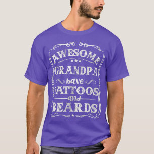 Camiseta Las Mujeres Hombres Increíbles Abuelo Tienen Tatua