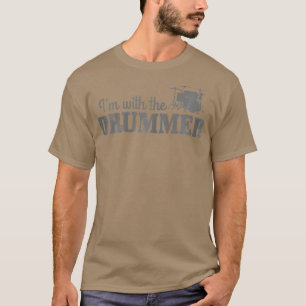 Camiseta Las mujeres Im con el tambor tambor tamborilero