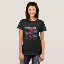 Camiseta las mujeres inspiran la inclusión