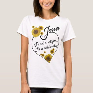 Camiseta Las Mujeres Jesús No Es Una Religión Es Una Relaci