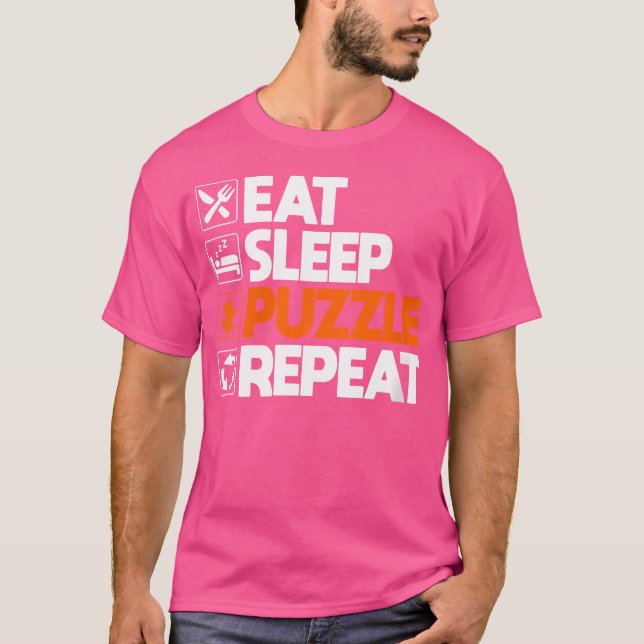 Camiseta Las mujeres Jigsaw Puzzle Lover Shirer Puzzleólogo (Anverso)