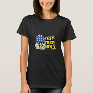Camiseta Las mujeres juegan gratis al águila de pájaro band