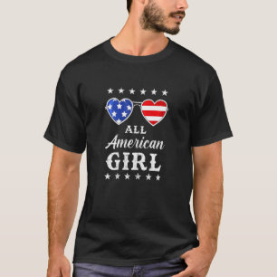 Camiseta Las mujeres Julio 4 Todos Los Chicas Independencia