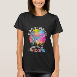 Camiseta Las mujeres lamentan que mi dinosaurio se haya com