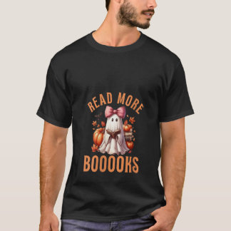 Camiseta Las mujeres leen más libros Fantasma Coquette Bow 