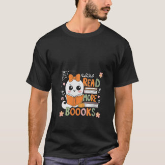 Camiseta Las mujeres leen más libros y los libros fantasmas