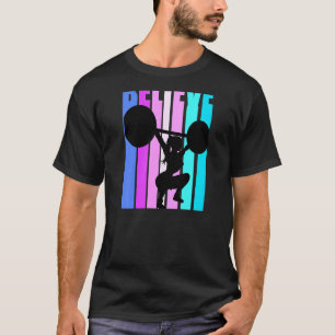 Camiseta Las mujeres levantan el gimnasio de halterofilia m