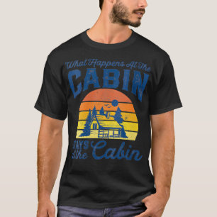 Camiseta Las Mujeres Lo Que Sucede En La Cabina Sigue Siend