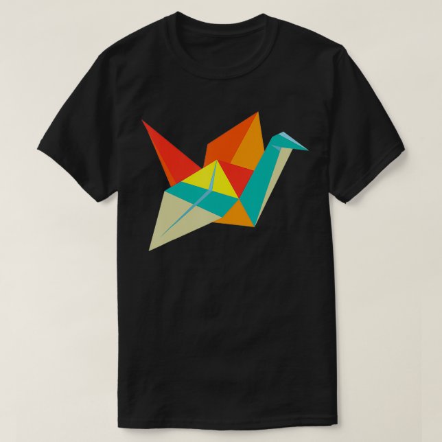 Camiseta Las mujeres maestras de Crane Origami regalan cult (Diseño del anverso)