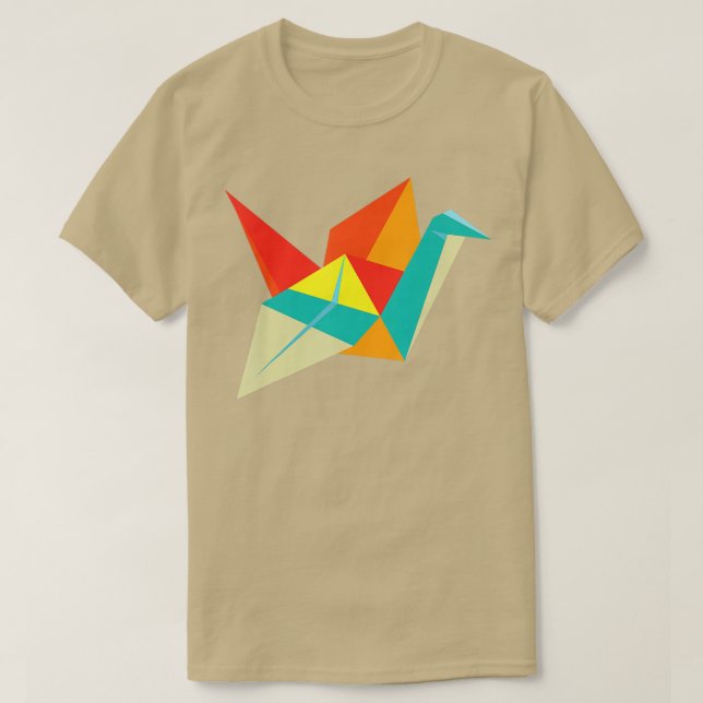 Camiseta Las mujeres maestras de Crane Origami regalan cult (Diseño del anverso)