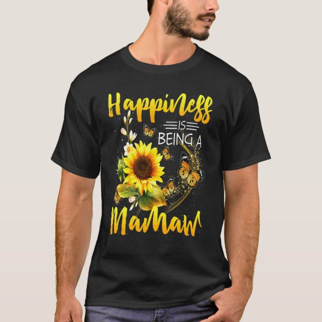 Camiseta Las mujeres Mamaw: La felicidad del día de la madr (Anverso)