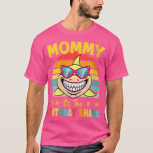 Camiseta Las Mujeres Mami De La Familia De Cumpleaños De Lo