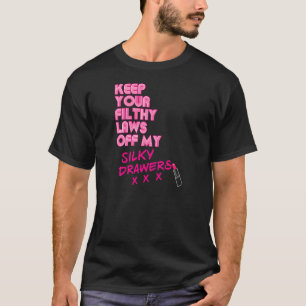 Camiseta Las Mujeres Mantienen Sus Leyes Sinfaces Fuera De