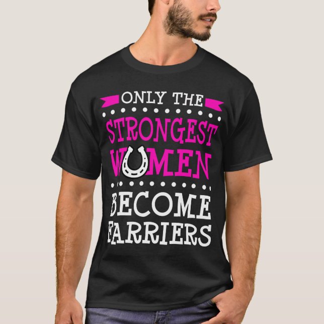 Camiseta Las mujeres más fuertes del mundo del herradura so (Anverso)