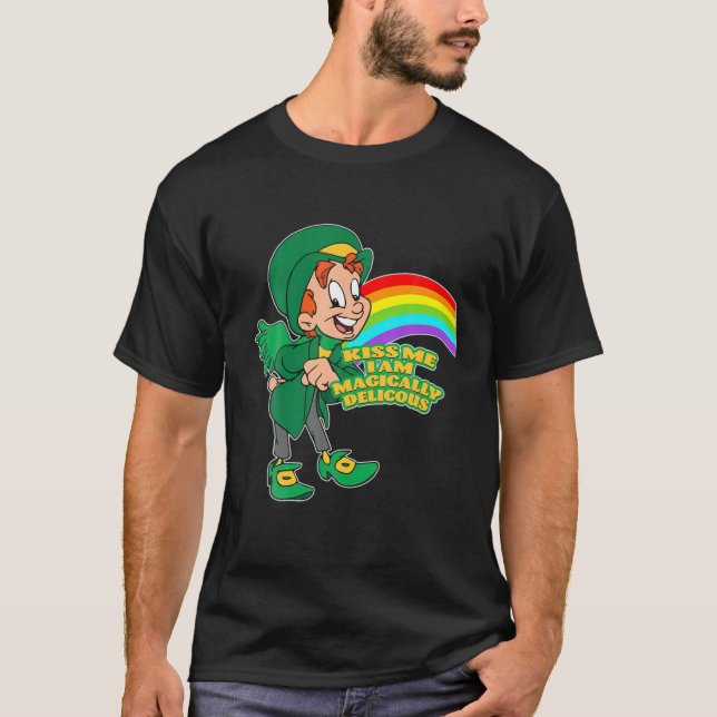 Camiseta Las mujeres me besan, soy mágicamente delicioso Sa (Anverso)