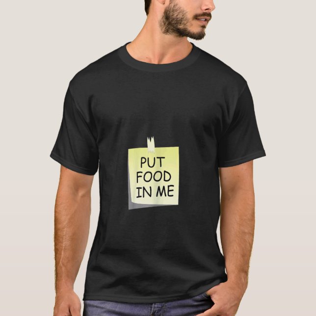 Camiseta Las Mujeres Me Ponen Comida Nota Madre Embarazada (Anverso)
