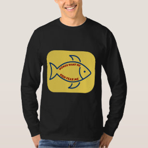 Camiseta Las Mujeres Me Quieren Pescar Temerme 1030