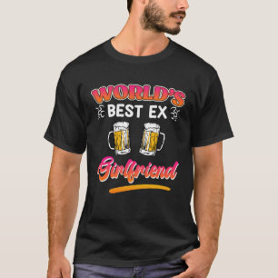 Camiseta Las mujeres mejor ex-novias del mundo felizmente s