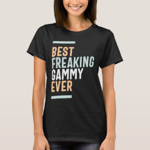 Camiseta Las mujeres mejor Gammy asombrosa de las madres Da