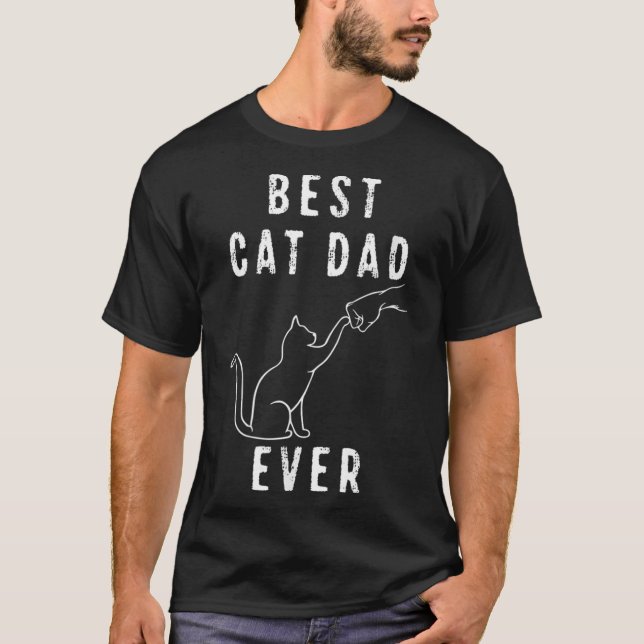 Camiseta Las Mujeres Mejor Gato Papá Pato Pato Pato Pato Pa (Anverso)