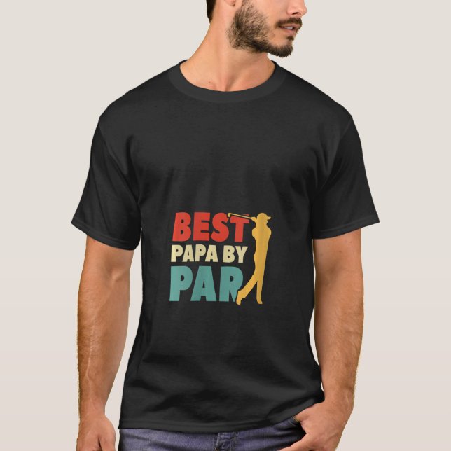 Camiseta Las Mujeres Mejor Papa Por Par Golf 1 (Anverso)