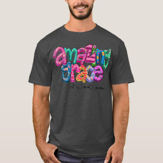 Camiseta Las mujeres mi abuela Día de la Madre lindo Grace 