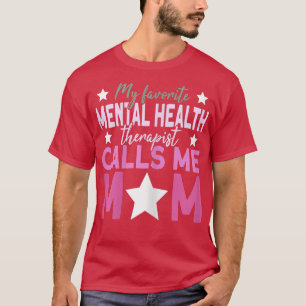 Camiseta Las Mujeres Mi Terapia Mental Favorita Llama A M