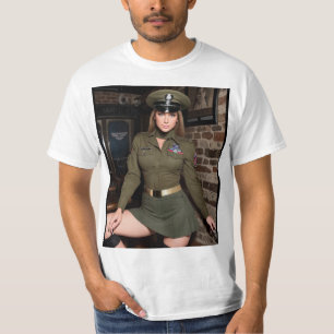 Camiseta Las mujeres militares también se divierten