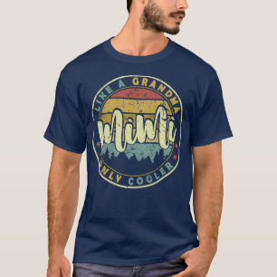 Camiseta Las Mujeres Mimi Como Una Abuela Sólo Una Madre Fr