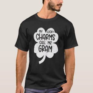 Camiseta Las Mujeres Mis Encantos Afortunados Me Llaman Gra