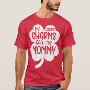 Camiseta Las Mujeres Mis Encantos Afortunados Me Llaman Mam