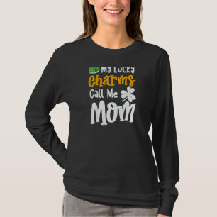 Camiseta Las Mujeres Mis Encantos Afortunados Me Llaman Mam