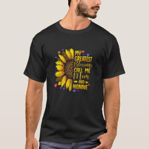 Camiseta Las Mujeres Mis Mejores Bendiciones Me Llaman Mamá