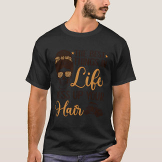 Camiseta Las Mujeres Motociclistas Las Mejores Cosas En La